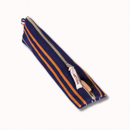 Trousse brosse a dent - 6.5x22x6.5 cm - sauvelade marine