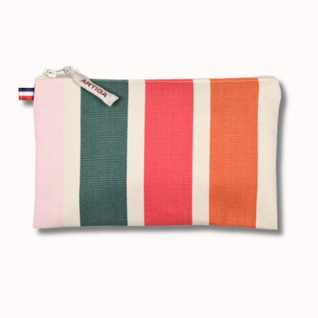 Trousse plate 20x12cm - garlin melon 1