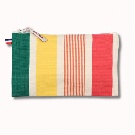 Trousse plate 20x12cm - garlin melon 2