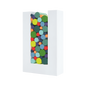 Jeu d'adresse Woodman en bois avec cylindres colorés