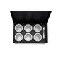 Coffret à thé avec 6 boîtes à thé et cuillère Universal - Bredemeijer