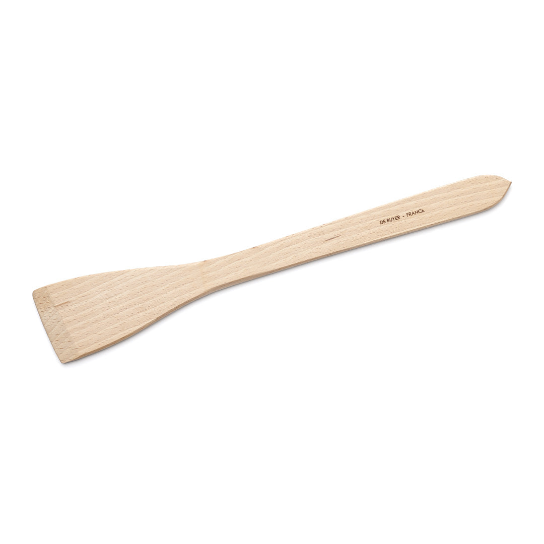 Spatule à biseau en bois B Bois De Buyer - Bois de hêtre, traitement naturel à la cire d'abeille