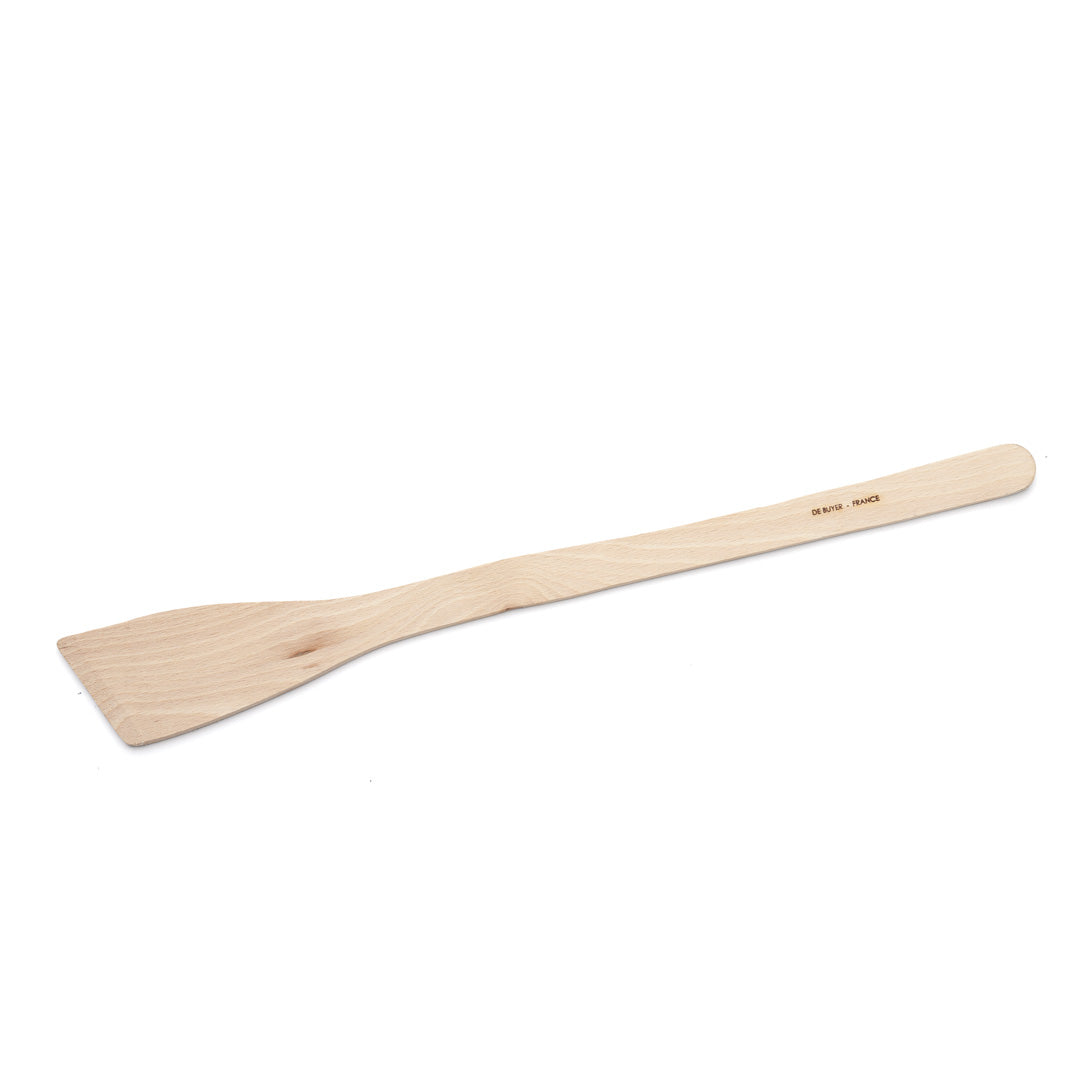 Spatule à biseau en bois B Bois De Buyer - Bois de hêtre, traitement naturel à la cire d'abeille