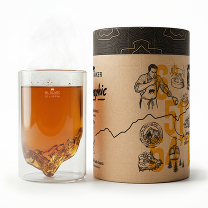 Verre Double Paroi TOPOGRAPHIC - Alaskan Maker