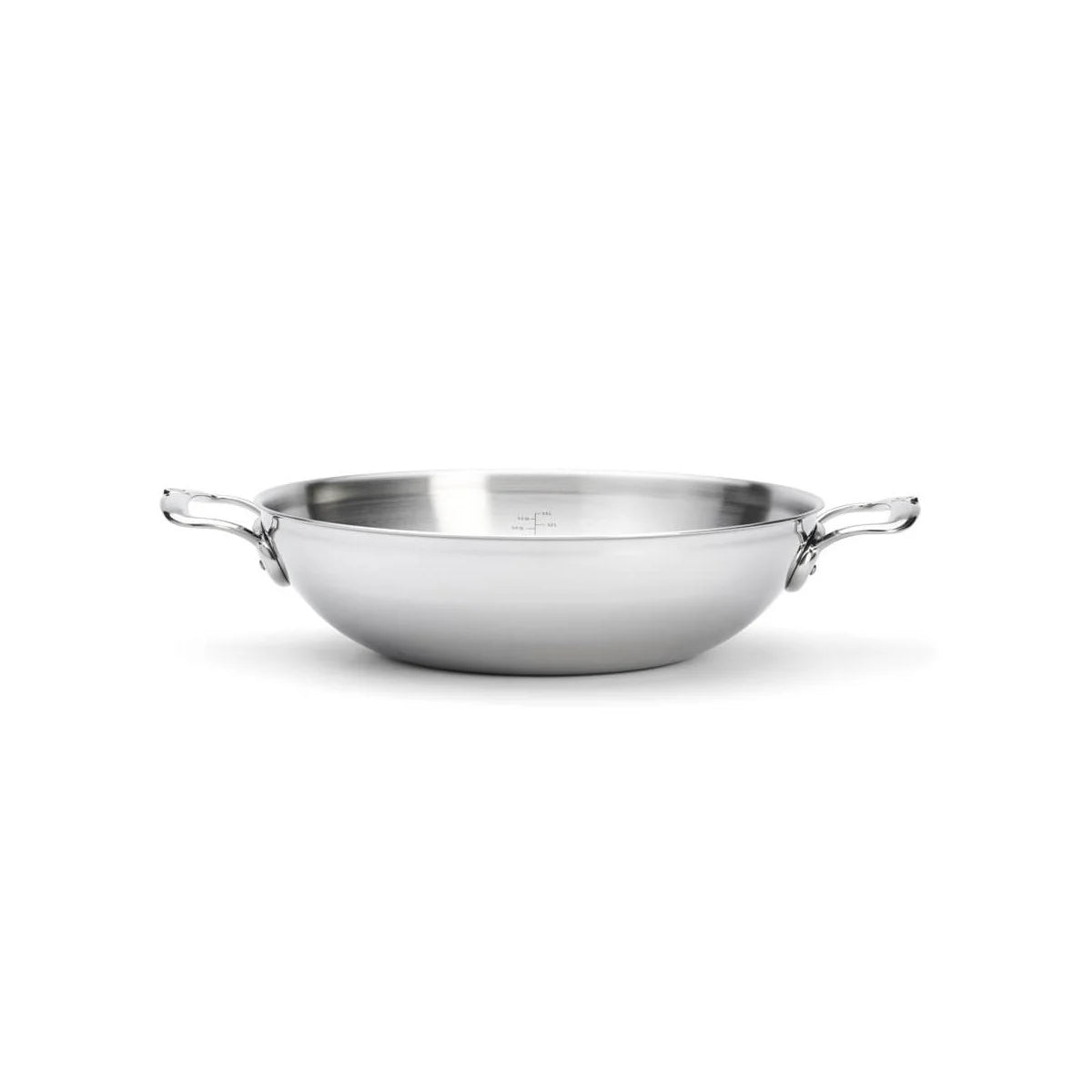 Wok inox multicouche AFFINITY Ø32cm avec anses - De Buyer