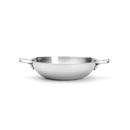 Wok inox multicouche AFFINITY Ø32cm avec anses - De Buyer