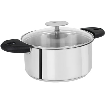 Casserole inox Mutine amovible Cristel