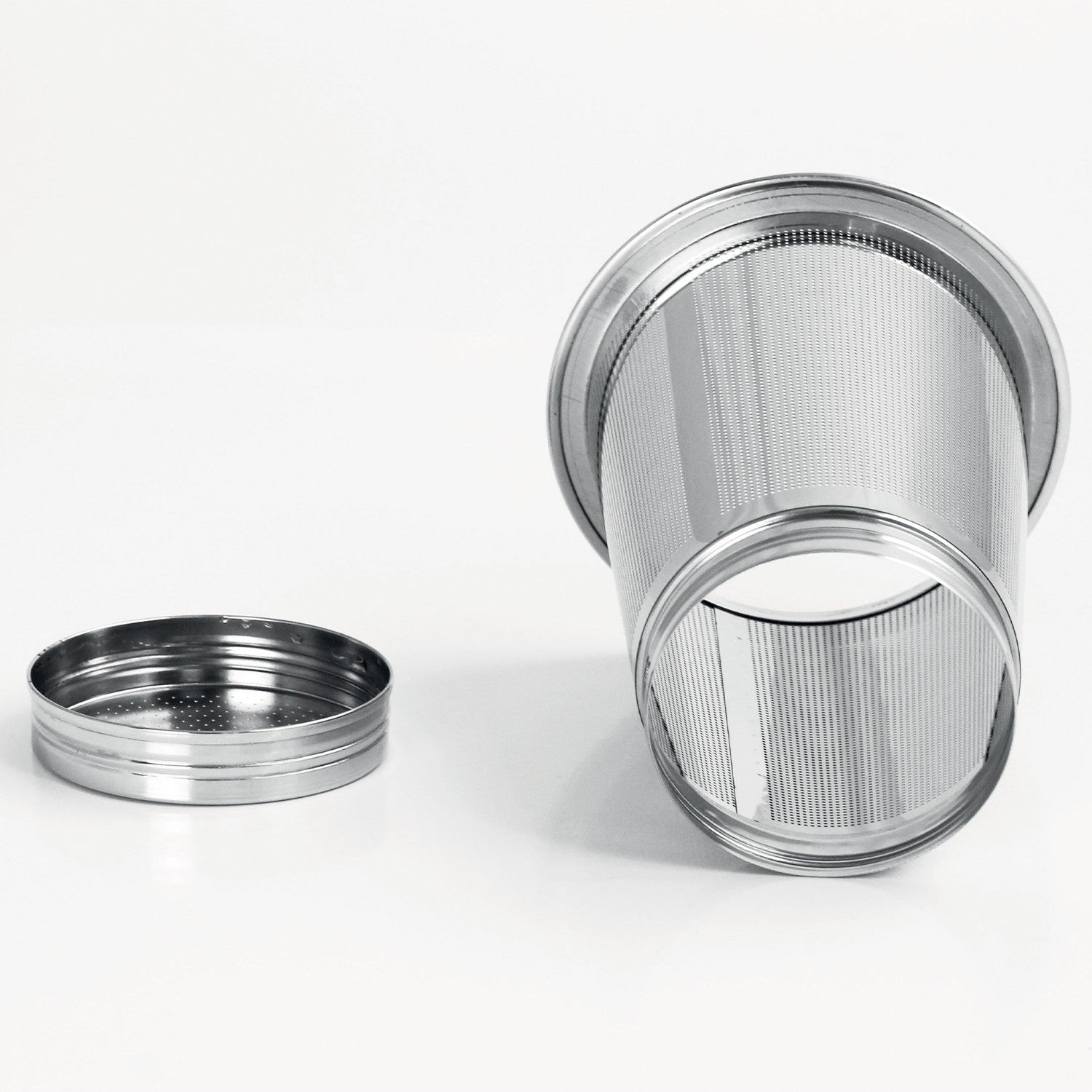 Théière Rooibos en verre avec filtre inox dévissable