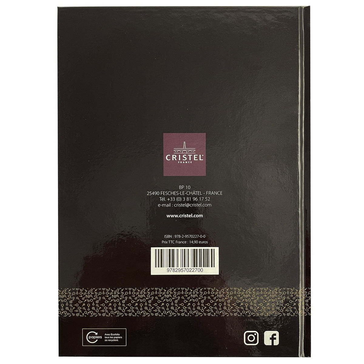 Couverture du livre de recettes Cristel numéro 2