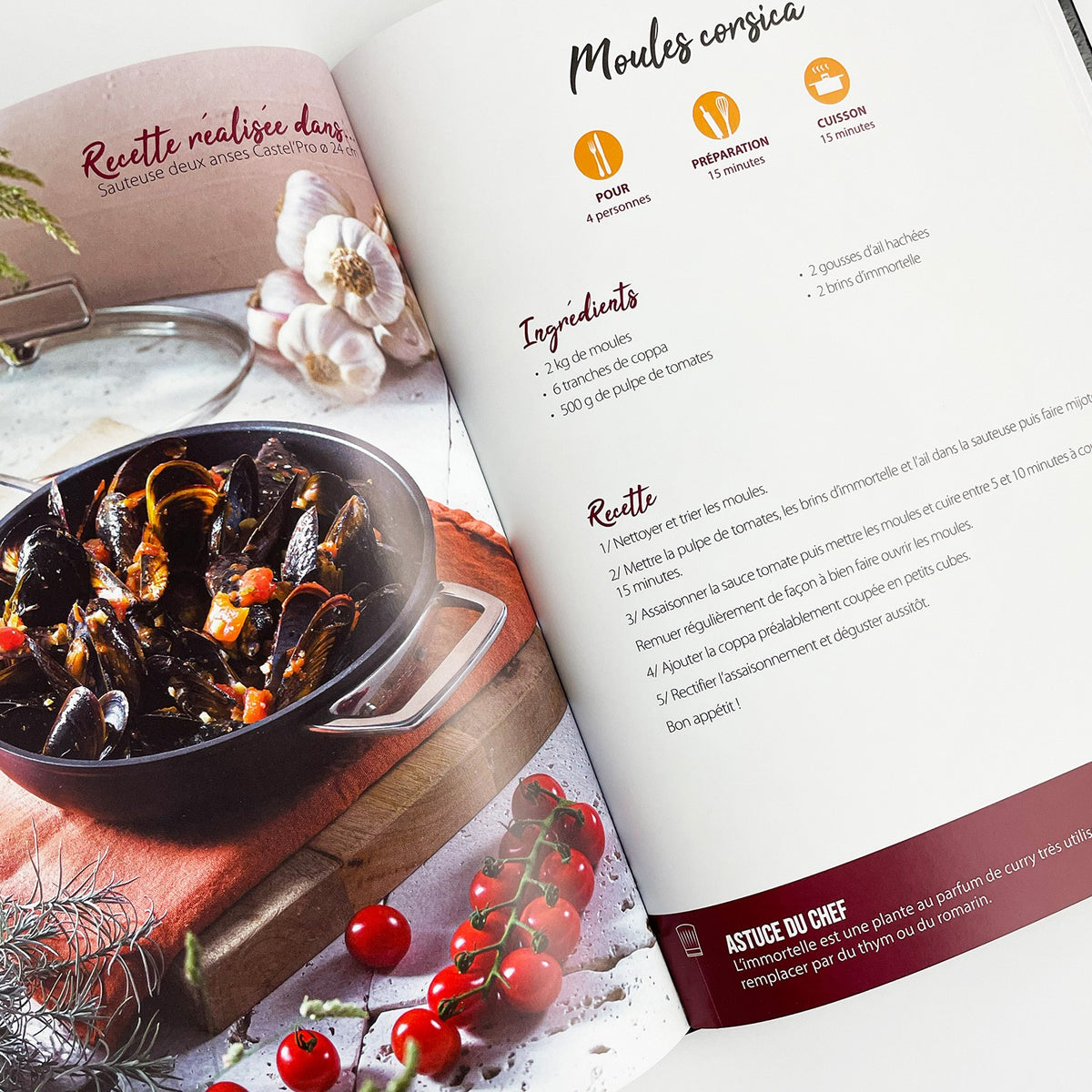 Couverture du livre de recettes Cristel numéro 2
