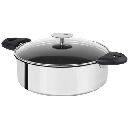Sauteuse antiadhésive inox amovible Mutine Cristel