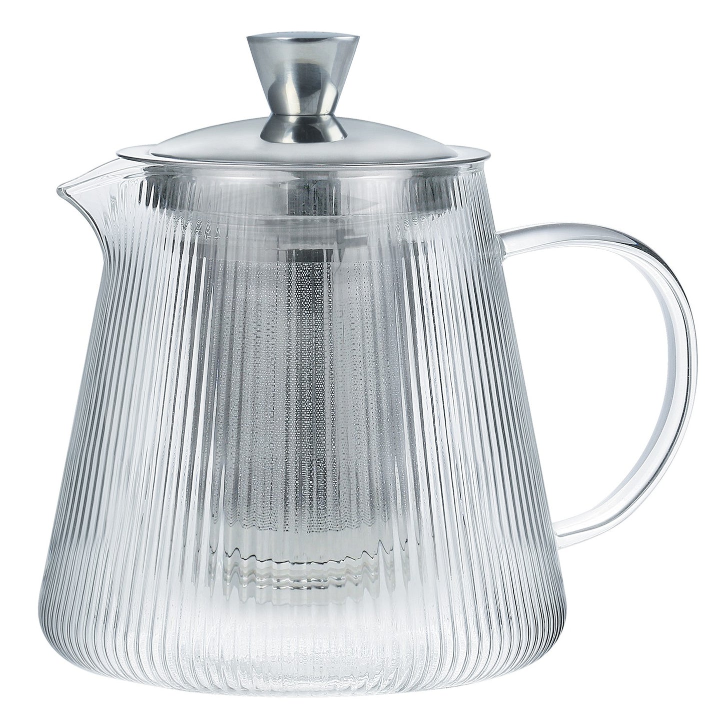 Darjeeling - théière en verre avec filtre dévissable - Cristel