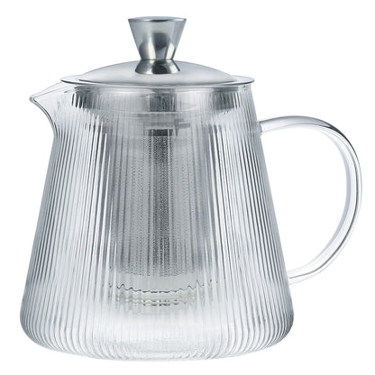 Darjeeling - théière en verre avec filtre dévissable - Cristel