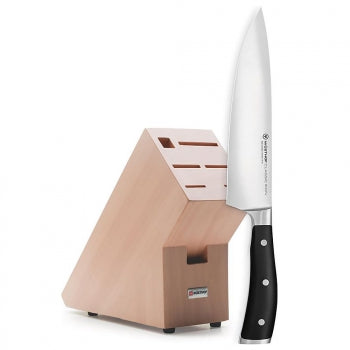 Couteau de Chef avec son Bloc Offert - Wüsthof