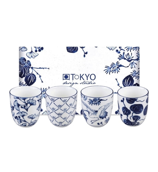 Set de 4 gobelets Flora Japonica - Tokyo Design Studio