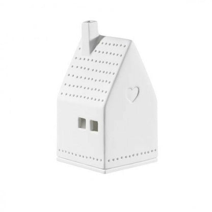 Photophore maison cœur en porcelaine Räder
