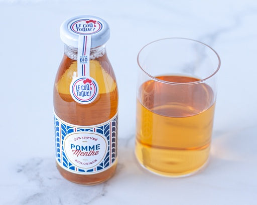 Jus de Pomme et Menthe - Le Coq Toqué
