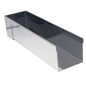 Gouttière à bûche rectangulaire démontable en inox - De Buyer