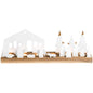 Grande Crèche Lumineuse en Porcelaine - Rader