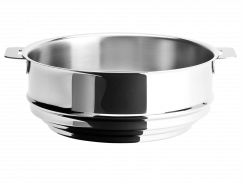 Cuit-vapeur universel inox Mutine amovible Cristel