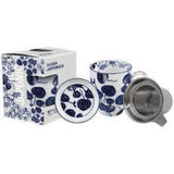 Set mug avec filtre inox Flora Japonica- Tokyo Design Studio