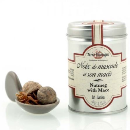 Noix de muscade et son macis 40 g - Terre Exotique