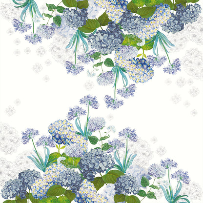Nappe Jardin de Bretagne bleu - Garnier-Thiebaut