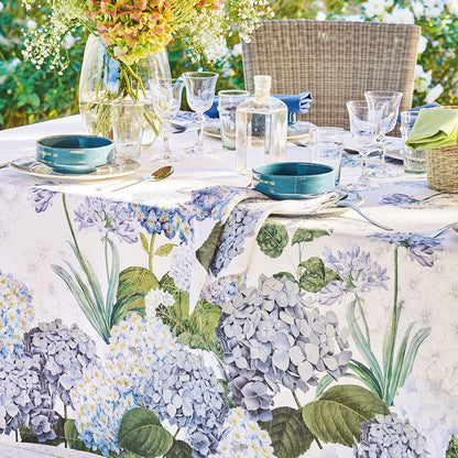 Nappe Jardin de Bretagne bleu - Garnier-Thiebaut