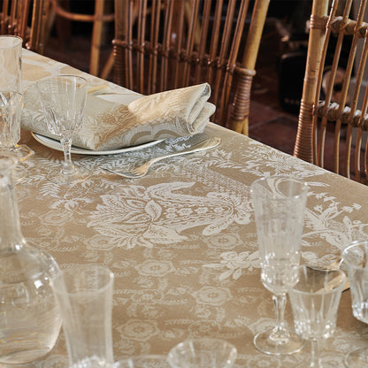 Serviette de table Scarlett naturel - Garnier-Thiebaut